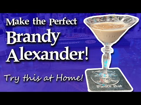 🍸 DIY: Make the Perfect Brandy Alexander Cocktail 🍸