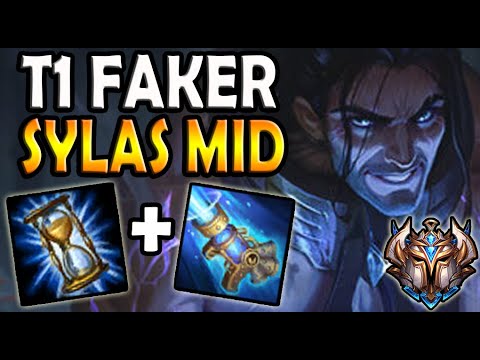 T1 Faker SYLAS MID vs LEBLANC - Lol Ranked Korea ✔️