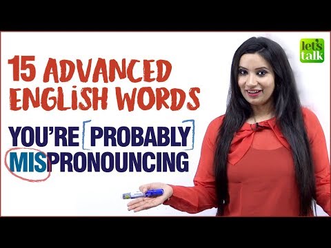 英語の間違った発音の単語｜あなたが間違った発音をしている15の上級英単語｜ミシェル (Mispronounced Words In English | 15 Advanced English Words You Are Pronouncing Wrong | Michelle)