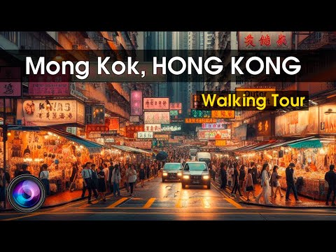 Hong Kong: Mong Kok Shopping-Stadtrundgang 4K | Ladies Market & Sneaker Street