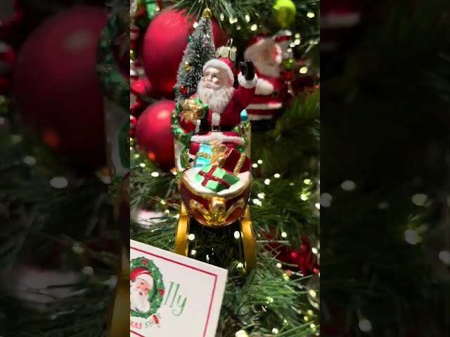 Vídeo relacionado con RAZ Imports Holiday Heritage - Cono de Papá Noel (40,6 cm, 3 unidades)