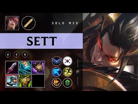 Sett Mid vs Jarvan IV - KR Diamond Patch 25.23