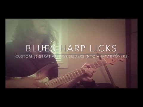 Blues Harmonica Licks on a Guitar