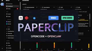 PaperClip + OpenClaw + OpenCode: The Ultimate Open Source Swarm Intelligence Mission Control