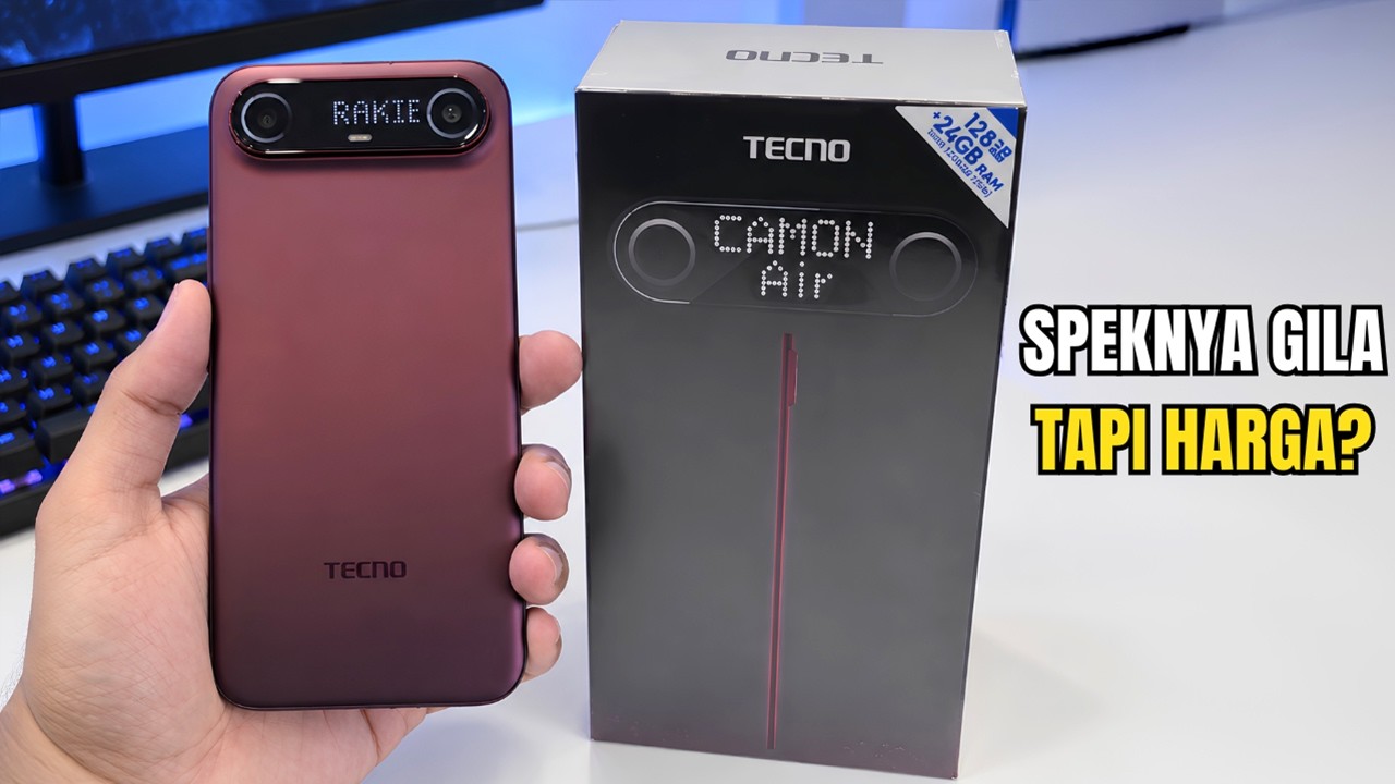 BARU RILIS‼️TECNO CAMON AIR, SETIPIS INI SPEKNYA SEGANAS ITU