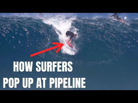 How The World's Best Surfers POP UP at Pipeline (Slow Motion)