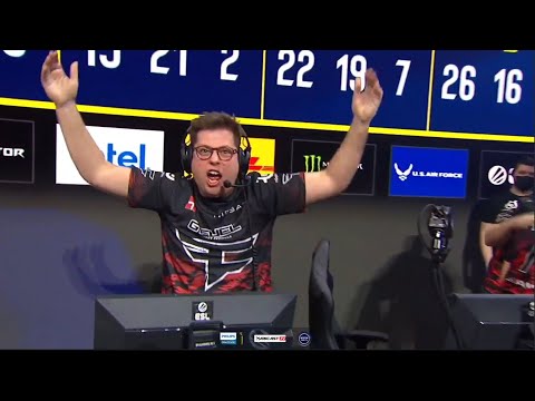 ace от ropz'а после которого Faze выиграли игру