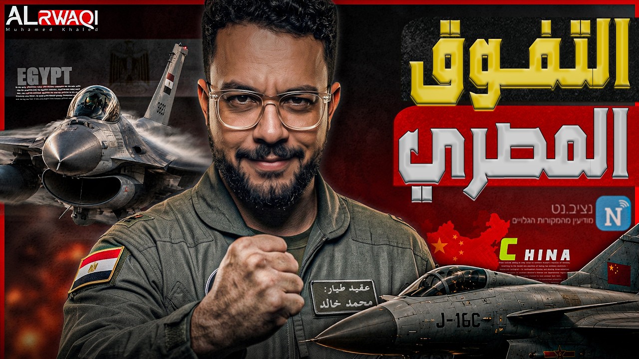 التفوق المصري | اعترافات صينية بانتصار الرافال المصري علي الJ16 ب7-1 في نسور الح