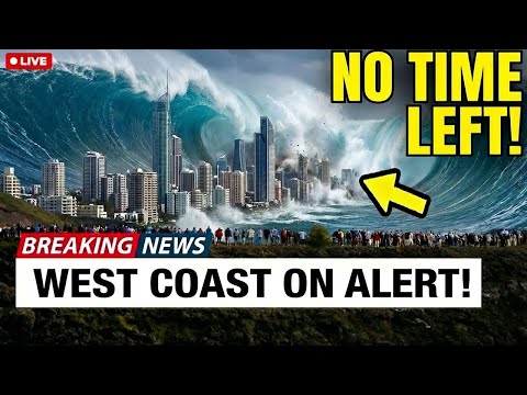 1 MIN AGO: Monster Waves Hit U.S. West Coast — "People Swept Into Ocean Without Warning!