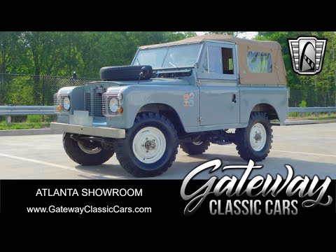 1972 Land Rover Series IIA 88" Santana - Gateway Classic Cars - 2686-ATL