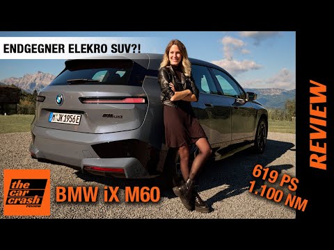 BMW iX M60 (2022) Endgegner Elektro SUV mit 619 PS und 1.100 Nm?! Review | Test | Preis | xDrive