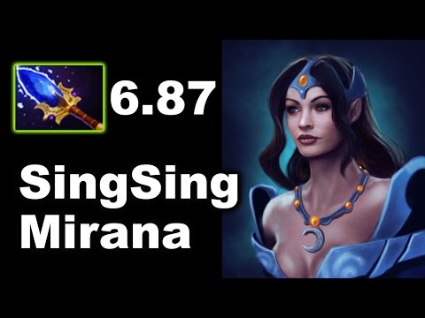 Dota 2 - 6.87 Patch - Scepter + Mirana by SingSing