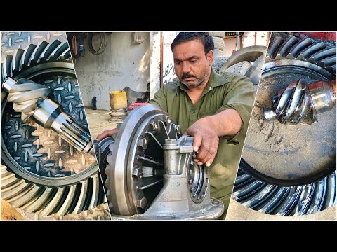 Truck Pinion and Gear ring replace || The Sound is The Differential Gears || Gear Repairing
