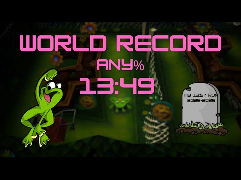 Frogger 2: Swampy's Revenge - Any% (PC) 13:49 (FORMER WORLD RECORD)