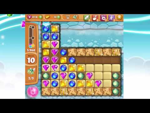 Diamond Digger Saga Gameplay Level 34