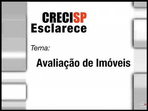 CRECI Esclarece 35 - Avaliação de Imóveis