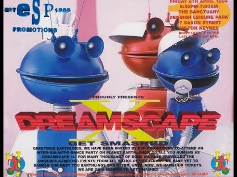 DJ Ramos - Dreamscape X (8th April 1994 @ The Sanctuary) Old Skool Breakbeat Hardcore