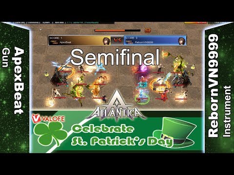 Titan 18/03/2018 AM: Semifinal - ApexBeat vs RebornVN9999 - Atlantica Online