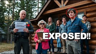 HOA Karen Stormed Into Our Cabin Screaming But My Wife’s Warrant Left Her Speechless! 🏠#viral #video