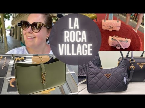 COME SHOPPING WITH ME TO THE LA ROCA VILLAGE DESIGNER OUTLET / BARCELONA OUTLET SHOPPING