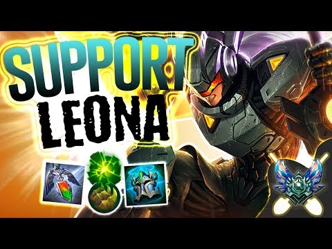 THE BEST SUPPORT TO CLIMB WITH!! Leona Support - Digging for Diamond Game 7 - League of Legends