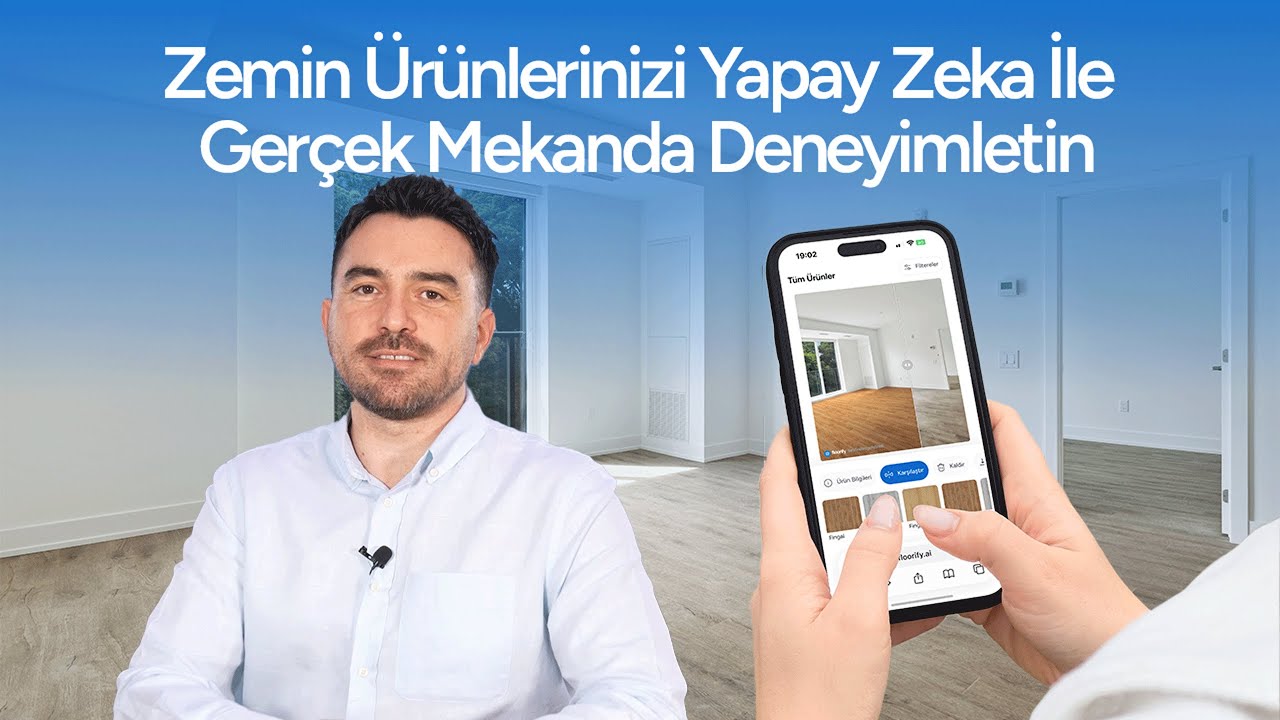Floorify | Yapay Zeka Destekli Zemin Görselleştirme: Parke, Halıfleks, Seramik ve Daha Fazlası..