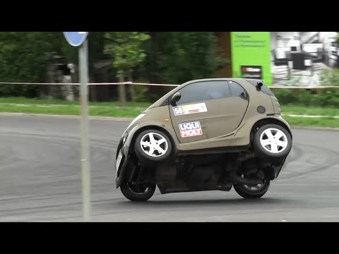 SWEET Smart Fortwo with Kawasaki Ninja Engine