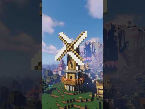 EPIC Windmill Build in Minecraft! 😱