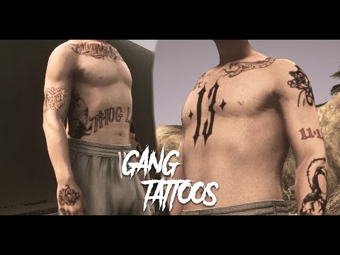 [PAID] [ADDON] 45 Gang Tattoos by Divined thumbnail 2