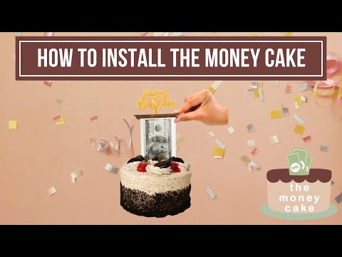 The Money Cake Instructions