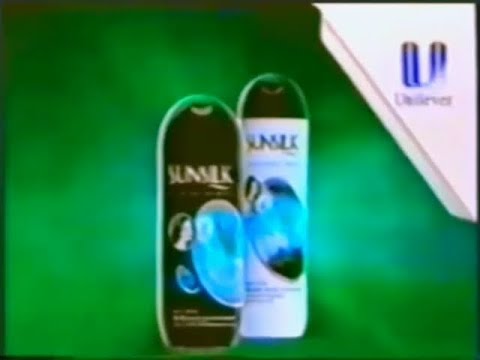 Sunsilk ซันซิล Black Shine with Seaweed "Black Texture" 15s - Thailand, 2003