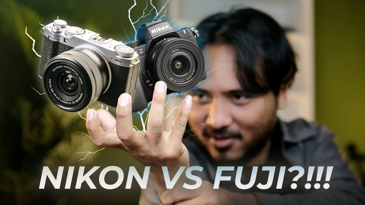 TUMBEN DI COMPARE?! | Fujifilm X-M5 VS Nikon Z50II