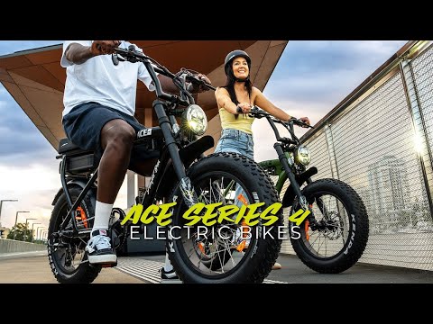 In Focus - Ace Series 4 Fat Tyre Electric Bikes [Model Overview Ampd Bros]