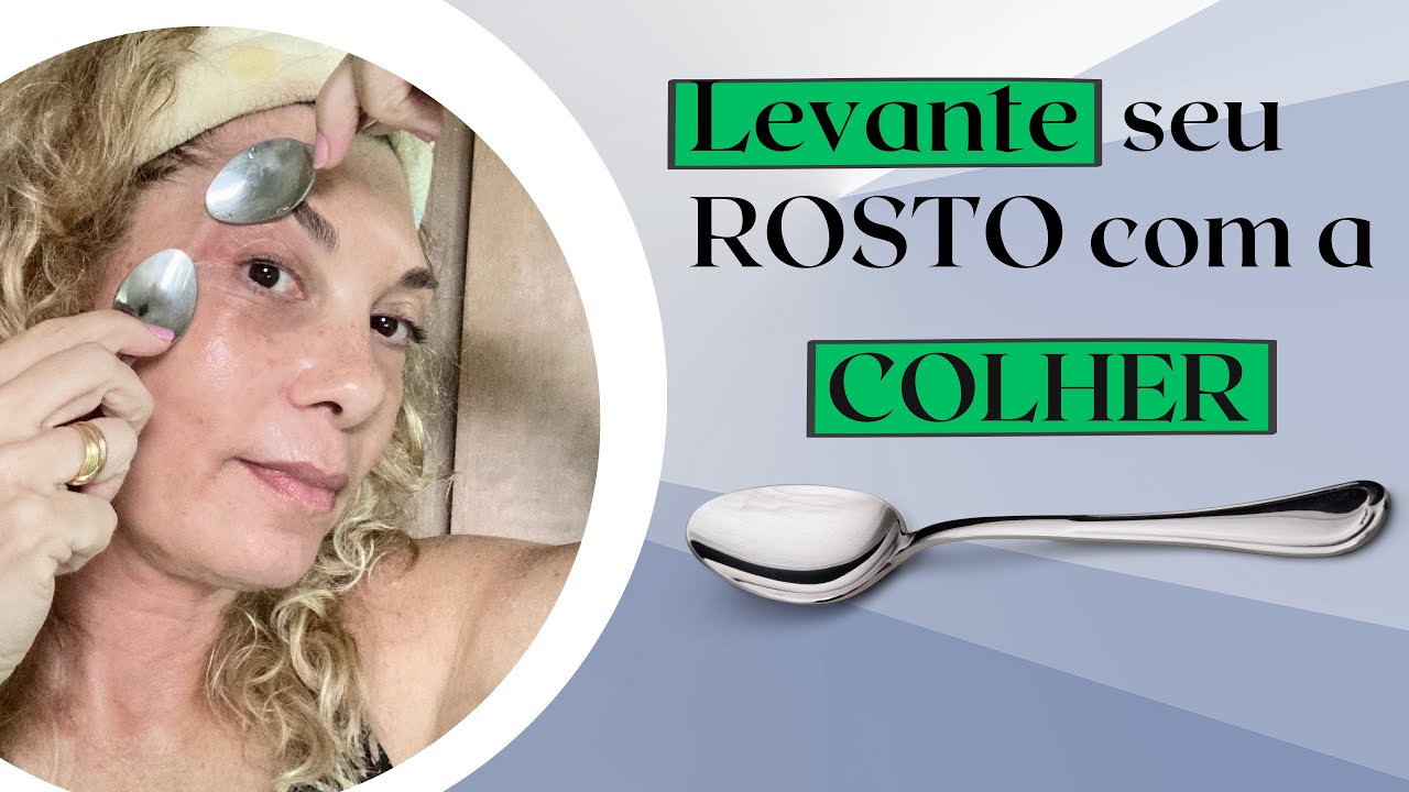 Esculpindo o rosto com a colher ￼