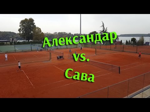 Aleksandar Ljubojević - Sava Radović, polufinale Mastersa TSS do 14 godina, 15.10.2016.