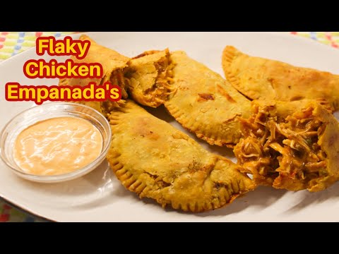 The BEST Flaky Chicken Empanada’s Made with Homemade Empanada Dough