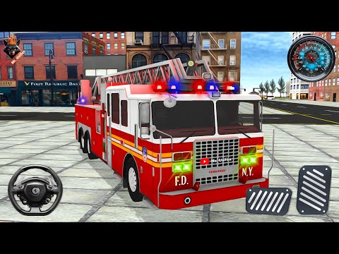 Real Fire Truck Squad Team Mission - Firefighter Truck Driving Simulator | Android Gameplay