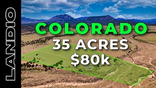 LANDIO • SOLD • 35 Acres of Colorado Ranch Land for Sale