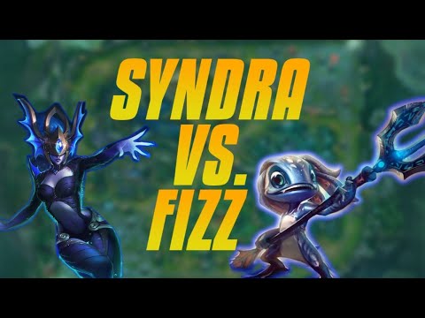 Syndra mid vs Fizz Season 13. Solo Ez Carry