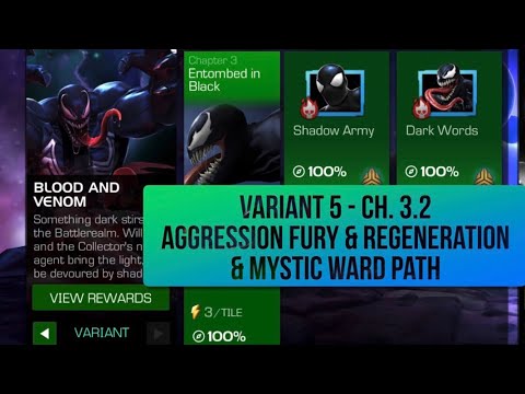 Variant #5 Ch. 3.2 - War Machine, Howard the Duck, Diablo, BPCW, Agent Venom, Wolverine, Venom MCOC