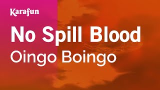 Karaoke No Spill Blood - Oingo Boingo *