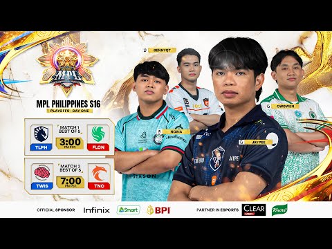 🔴 LIVE | MPL PH S16 | ENGLISH - PLAYOFFS DAY 1