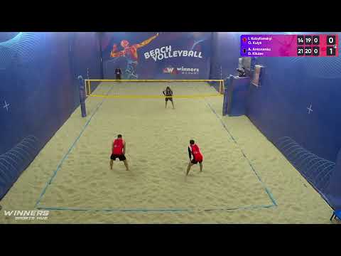 18:05 I. Kobylianskyi / O. Kulyk - A. Antonenko / D. Kliuiev 17.03.2023 | Winners Beach Volleyball