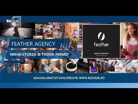 BiziHub in dialog cu Antreprenorii | Feather Agency | Mihai Sturza & Tudor Panait