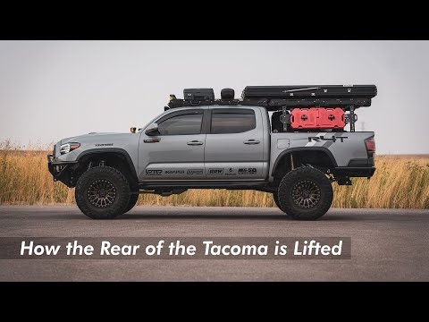 How the Rear of the Tacoma is Lifted - Different Leaf Options
