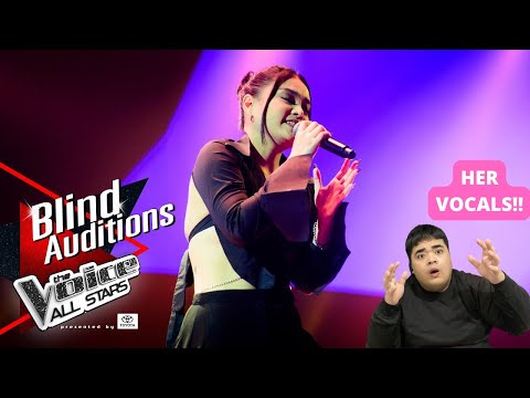 แตงโม วรายุภัสร์ (Tangmo Walayupath) - สองใจ - Blind Auditions - The Voice All Stars 2022 REACTION