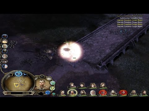 Defeating Brutal Mordor Bots in Minas Mordul LOTR BFME 2