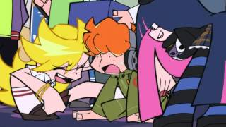 отрывок из аниме panty and stocking with Garterbert