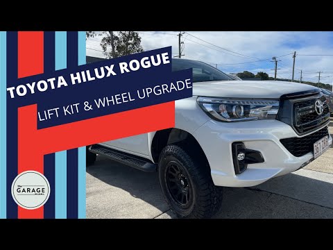 Toyota Hilux Rogue Outback Armour Lift Kit Upgrade & New Wheels