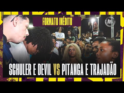 SCHULER E DEVILZINHA X PITANGA E TRAJADÃO - BATALHA DO COLISEU - EDIÇÃO 134 - FORMATO 2X1